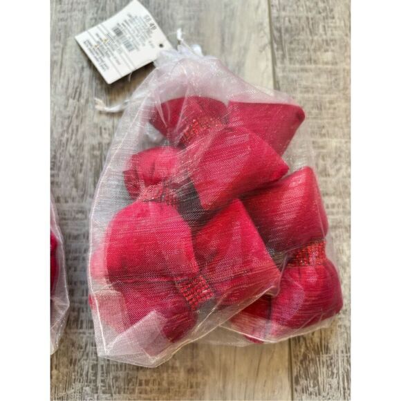 Hobby Lobby red plush bow fillers NWT, valentine, wedding decor - Picture 8 of 8